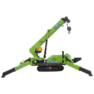 Barato telescópico Spider Boom Lift escalera rueda araña grúa sobre orugas - Product Image 5