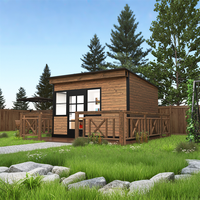 Installation rapide jardin arrière-cour Mini petit hangar préfabriqué modulaire conteneur maison cabine pour la vie privée bureau salle de sport Studio outil