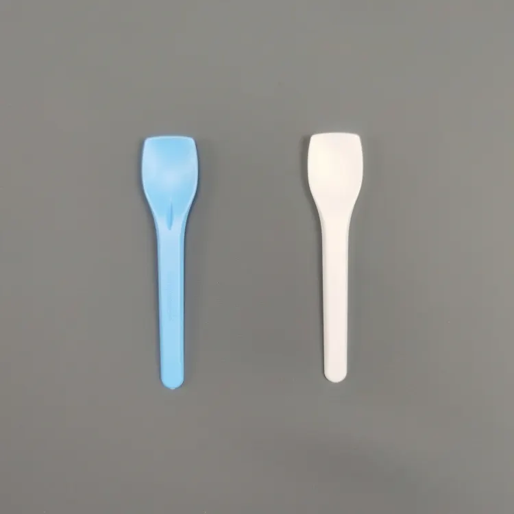 Sản Phẩm Bán Chạy Eco Thân Thiện Phân Hủy Sinh Học Pla Nhỏ Ice-Cream Spoon