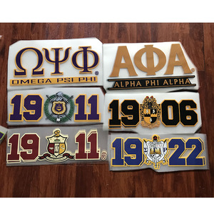 Vente chaude Prêt à Expédier Fraternité Grecque <span class=keywords><strong>Kappa</strong></span> Alpha Beta Omega Designs Plastisol Impression Vinyle Transferts De Chaleur pour T-shirt - Product Image 1