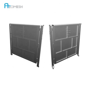 Aeomesh Quảng Châu nhôm sân khấu cổng rào cản, nhôm sân khấu rào cản phía trước của hàng rào an ninh, buổi hòa nhạc rào cản nhà sản xuất - Product Image 2