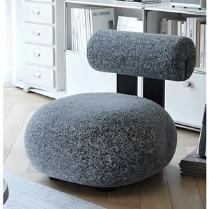 Nordique Moderne Designer Salon Canapé Crème Style Lumière De Luxe En Bois Massif Loisirs Chaise <span class=keywords><strong>Internet</strong></span> Célébrité Meubles De Maison - Product Image 5