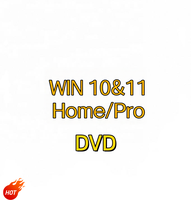 Versión Oficial Nueva de Windows 11 Pro en DVD, Clave OEM, Etiqueta de Licencia, Activación Global en Línea 100%, CD DSP, Garantía de 12 Meses, en Stock
