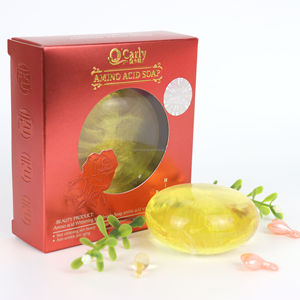 Rt Vàng Trong Suốt Rose Thơm Làm Trắng Xà Phòng Vitamin C Truyền Chống Dị ứng Nấm Dưỡng Ẩm Sâu Sửa Chữa Xà Phòng Dạng Rắn - Product Image 3