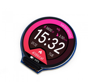 1.28 Inch Tft <span class=keywords><strong>Lcd</strong></span>-Scherm 240*240 Resolutie 200cd/Branches Helderheid 18-Pins 4-Line Seriële <span class=keywords><strong>Interface</strong></span> Normaal Zwart <span class=keywords><strong>Mcu</strong></span> 200cd/Branches - Product Image 1