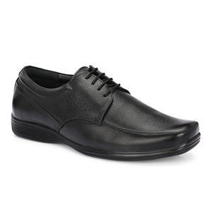 Chaussures pour hommes en cuir véritable de haute qualité, en cuir de vache souple, à lacets, décontractées, pour le bureau - Product Image 1