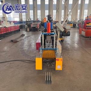 Machine de formage de rails de guidage pour portes à enroulement certifiée CE, machine de formage de rails de guidage pour portes à enroulement anti-corrosion - Product Image 4