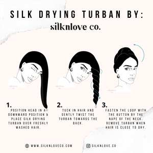 Serviette de cheveux en soie satinée à séchage rapide pour femmes YSD enveloppement de bain de style turban pour le soin des cheveux - Product Image 6