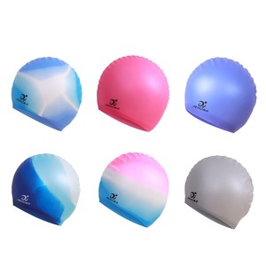 Gorro de Natación de Silicona Jiehu, Talla Grande, Impermeable, Elástico, Cómodo, Unisex, para Adultos - Product Image 4