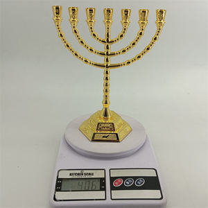 3 boyut altın Menorah 7 şube - Product Image 5