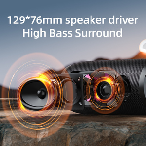 Altoparlanti Wireless Zealot S76 50W con BT 5.3, Luci LED RGB, Impermeabilità IPX6, Supporto per 1 Microfono Wireless per Feste Karaoke - Product Image 2