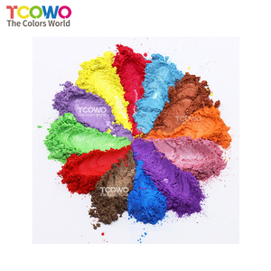 Pigment d'encre en poudre de mica <span class=keywords><strong>rouge</strong></span> marron brillant pour revêtement et résine époxy <span class=keywords><strong>peinture</strong></span> savon bougie et fabrication de bombes de bain - Product Image 3