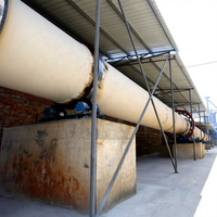 Four rotatif à roulement économe en énergie 200 TPD pour le séchage du sable de quartz et du chaux vive – Équipement de construction fiable à vendre
