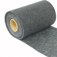 Tissu non tissé aiguilleté imperméable et ignifuge de 1 mm pour intérieurs automobiles, couleur et taille personnalisables