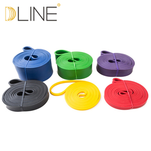 Migliore Qualità di salute attrezzature per il fitness di potenza bande di resistenza 208 centimetri Pesante Latex Fitness Balletto di Sollevamento Resistenza Fascia di Potenza - Product Image 5