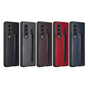 <span class=keywords><strong>Coque</strong></span> fine pour <span class=keywords><strong>Samsung</strong></span> Galaxy <span class=keywords><strong>Z</strong></span> <span class=keywords><strong>Fold</strong></span> 7 6 5 4 <span class=keywords><strong>3</strong></span> Skin Feel Slim <span class=keywords><strong>avec</strong></span> <span class=keywords><strong>stylet</strong></span>, support de fente pour <span class=keywords><strong>stylet</strong></span>, protection antichoc en plastique, couverture rigide - Product Image 1