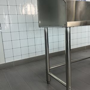 VICTORY vente en gros Table surbaissée en acier inoxydable avec pieds ronds équipement de restauration pour fournitures d'hôtel et de restaurant - Product Image 6