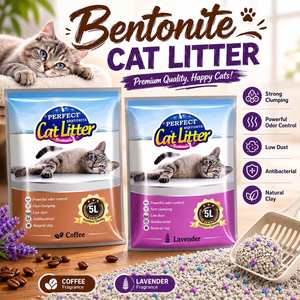 Litière Sanitaire pour Chats Arena Sanitaria Para Gatos, Litière à Fort Pouvoir Agglomérant en Bentonite, Sable Sanitaire pour Chats - Product Image 1