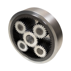 ชุดเกียร์เฟืองแพลนเนตตารี่ทำจากเหล็กความแม่นยำสูงตัวลดเฟืองปีกนกโปรไฟล์การขึ้นรูปเกลียวฟันปลอมกระปุกเกียร์ฮอบบิง - Product Image 1