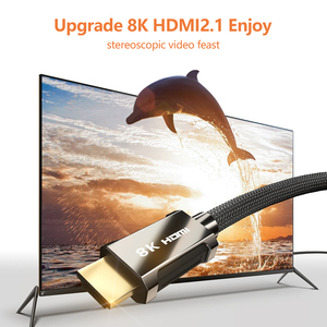 Phụ Kiện & Phụ Tùng Thường Được Sử Dụng Cáp <span class=keywords><strong>HDMI</strong></span> OEM Cáp <span class=keywords><strong>HDMI</strong></span> 8K 2.1 3M Mạ Vàng 48Gbps 8K 60HZ - Product Image 6