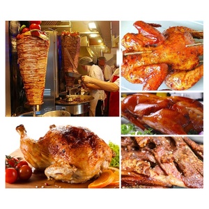Machine commerciale électrique Doner Kebab Rotation automatique brûleur à gaz Shawarma Barbecue moteur-nouveau pour la fabrication de viande <span class=keywords><strong>turque</strong></span> - Product Image 6