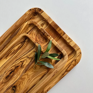 Bandeja de Madera de Olivo para Servir Alimentos - Product Image 2