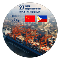 Transitaire maritime chinois, fret maritime, conteneur de 20 pieds, conteneur de 40 pieds, expédition FCL, produits transactionnels, de Shenzhen aux Philippines