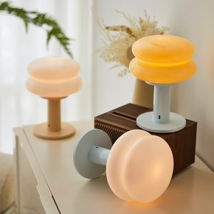Lámpara <span class=keywords><strong>de</strong></span> Mesa <span class=keywords><strong>de</strong></span> <span class=keywords><strong>Diseño</strong></span> Moderno Minimalista, Recargable, con Control Táctil, Luz Blanca Cálida, Regulable, <span class=keywords><strong>de</strong></span> Hierro y Vidrio, Directo <span class=keywords><strong>de</strong></span> Fábrica - Product Image 2