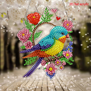 Peinture Diamant Papillon Cartoon Coloré Design Scintillant Fait Main Sans Cadre Matériau Acrylique Décoration Maison - Product Image 4