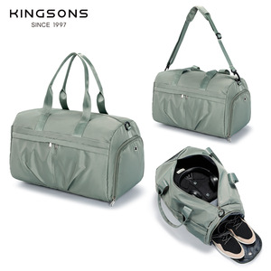 Kingsons Gym Bag Large Capacity Water Resistant Travel Duffel Bag For Yoga Sports Outdoor Use - Product Image 3