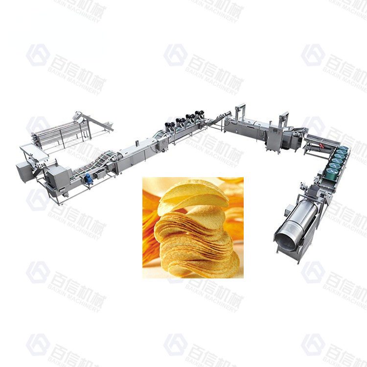 Industrial Potato Cassava Chips Making Machine
