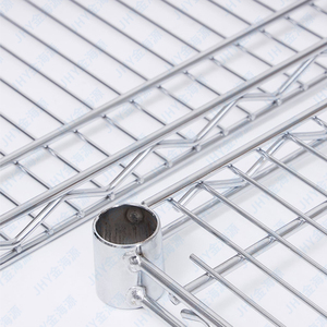 מפעל 4/6 שכבות פלדה אחסון חבל כרום מתלה מדפים יחידת מתכת מוסך מדפי חוט מדף מטבח - Product Image 6