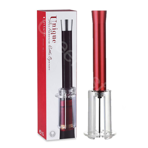 Pompe de bouteille de vin en plastique, outil à pression d'<span class=keywords><strong>air</strong></span> pour <span class=keywords><strong>bouchon</strong></span> de bouteille, <span class=keywords><strong>tire</strong></span>-<span class=keywords><strong>bouchon</strong></span> noir, ABS, 1 pièce - Product Image 1