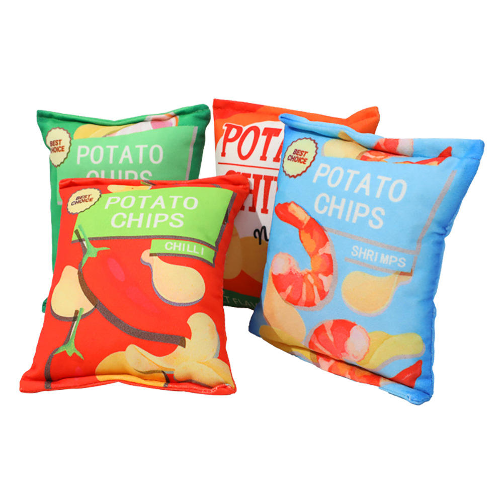 Simulation ringing paper potato chips toy-mixed color 18cm