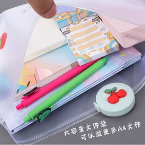 Văn Phòng Phẩm Chủ Tập Tin Học Sinh Trẻ Em Đồ Dùng Văn Phòng Lưu Trữ Tài Liệu Tập Tin Túi Thư Mục Phim Hoạt Hình Trường Học Quà Tặng Giáo Viên - Product Image 6