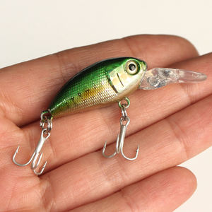 Luya appât longue langue plaque <span class=keywords><strong>petit</strong></span> appât de Simulation gras flottant eau Simulation poisson appât - Product Image 6