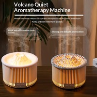 Diffuseur d'huiles essentielles ultrasonique compact 300 ml à grand volume de brume, machine d'aromathérapie volcanique, parfum automatique pour la maison