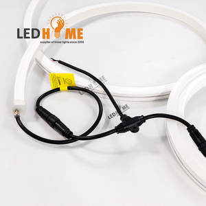 LEDHOME ไฟ RGB ตกแต่งแบบยืดหยุ่นได้,ไฟแถบนีออนตกแต่งด้วยชิป Epistar IP67 5050SMD มุมมองด้านบนกันน้ำกลางแจ้ง - Product Image 5