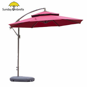 <span class=keywords><strong>DIMANCHE</strong></span> Parasol Extérieur Robuste Parapluie Commercial En Aluminium Jardin Restaurant <span class=keywords><strong>Marché</strong></span> Contrôle Manuel Étanche Protection Solaire - Product Image 2
