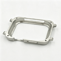 Pembuatan Casing Jam Tangan Stainless Steel Titanium dengan Mesin CNC Kustom, Presisi Tinggi, Produsen Casing Jam OEM dengan Pemolesan dan Pemolesan Sikat