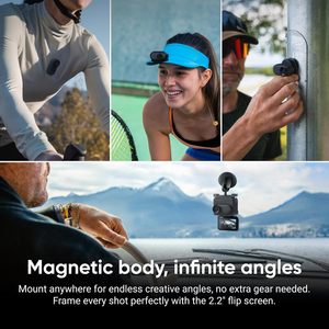 Caméra d'action Insta360 GO 3S - Caméra de vlogging portable 4K ultra-compacte, vue à la troisième personne pour animaux de compagnie, stabilisation, 140 min d'enregistrement, étanche Go3s - Product Image 2