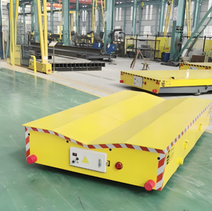 Công Nghiệp 1T-10T Đường Sắt Đi Bộ Điện Phẳng Xe Với Điều Khiển Từ Xa Trackless Hội Thảo Agv Tự Động Cần Cẩu Xe - Product Image 4