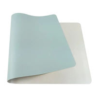 Tapis de Souris de Bureau en PVC/PU Grande Taille, Imperméables, pour Ordinateurs Portables, Bureaux, Gaming, Dessins Animés, Anti-Rayures, Épaisseur Personnalisable, en Stock