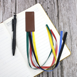 Marcadores de libros de cinta multicolor en stock, marcapáginas de cuero para la lectura de la Biblia y separadores de libros para estudiantes. - Product Image 1