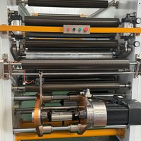 Machine de laminage électrique innovante à trois couches sans solvant pour film/plastique/bois, de qualité alimentaire, à haute vitesse et automatique