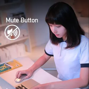 เมาส์ไร้สาย INPHIC M1PRO ชาร์จได้ 2.4G+ ทริมอเดย์ โหมดไร้สาย ไฟ LED Backlit 1600 DPI เมาส์ออปติคอล มีสินค้าพร้อมส่ง - Product Image 6
