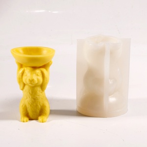 Molde de Silicona con Forma de Conejito de Pascua TangChu con Huevo para Postres de Primavera, Decoración de Pasteles y Adornos Festivos - Product Image 6