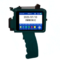 Impresora de Inyección de Tinta Portátil Inkminic A1 A1S de 12.7mm con Chip Encriptado, Suministro al por Mayor para Línea de Producción Industrial
