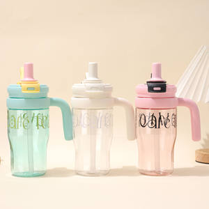 Tazza da 650ml con Logo personalizzato con manico grande tazza da tè alla frutta trasparente per bevande da <span class=keywords><strong>donna</strong></span> caratteristiche termiche - Product Image 1