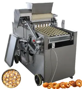 Professional supplier cookie making machine stainless steel cookie depositor machine small biscuit cookie machine